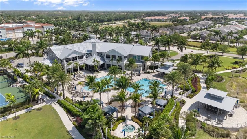 Birds eye view of property featuring a residential view