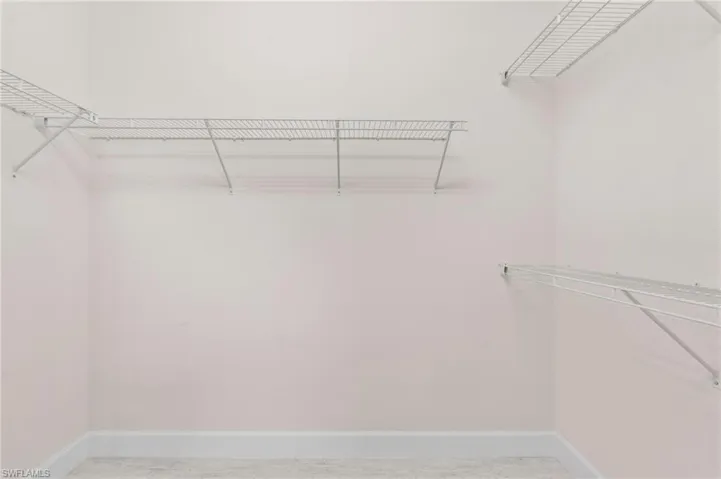 View of spacious closet