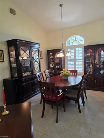 Formal dining area