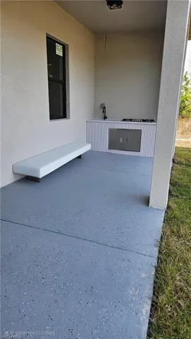 View of patio