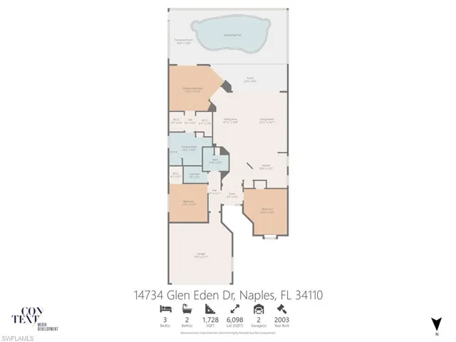 View of floor plan / room layout