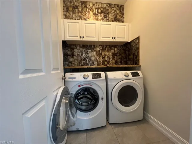 Updated Laundry Area in residence.