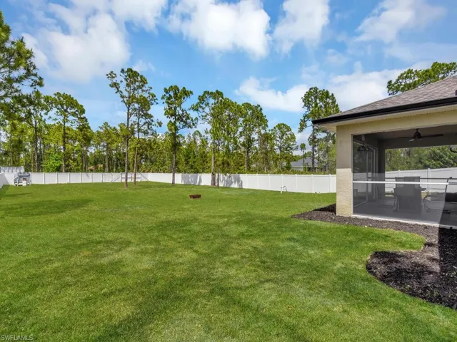 Fenced-In Backyard