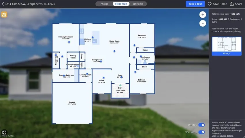 View of property floor plan