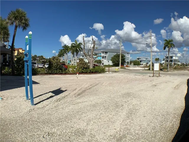 From back right corner looking toward front Estero blvd front