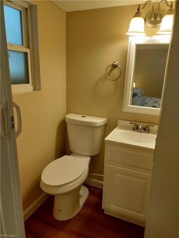 1/2 bath in Master Bedroom