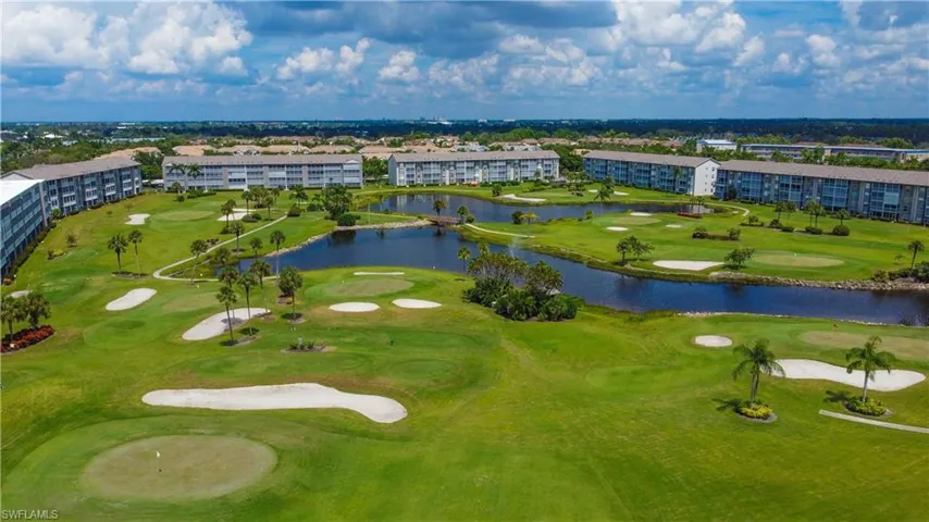 A bird's eye view of the golf course at Golfview. A challenging, but fun 9 hole par 3 course.