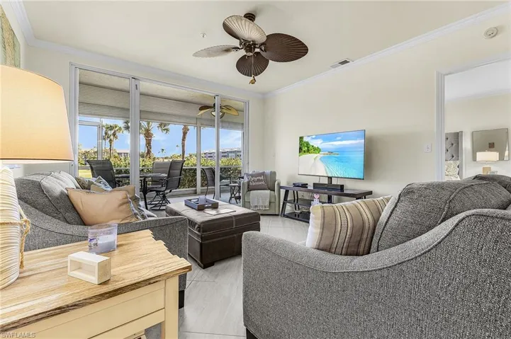 Your line of sight out to the course is undeniable from anywhere this convenient 1st floor Sawgrass @ Golfview condo.