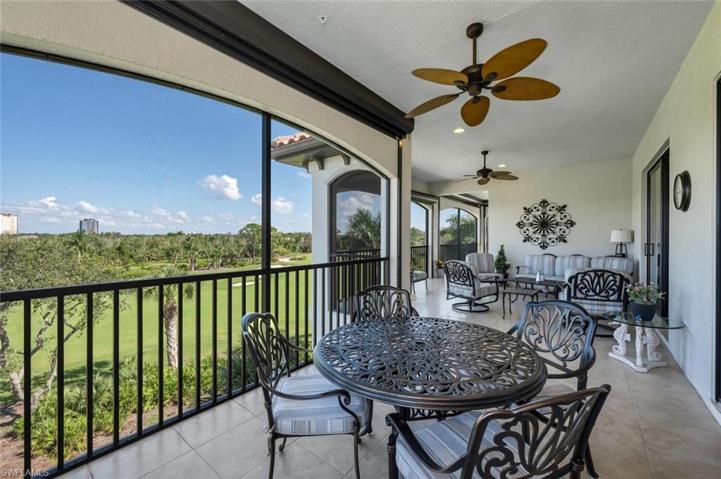 Generous screened Balcony/Lanai perfect for entertaining or watching the sunset.
