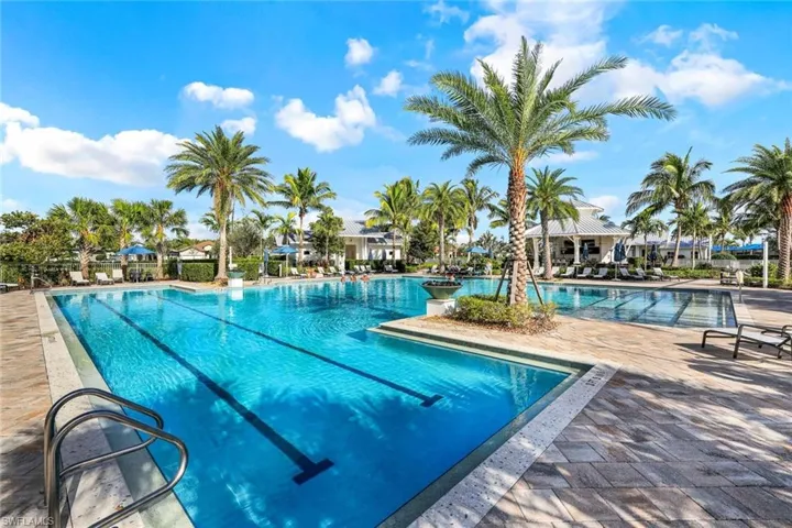 lap area within pool