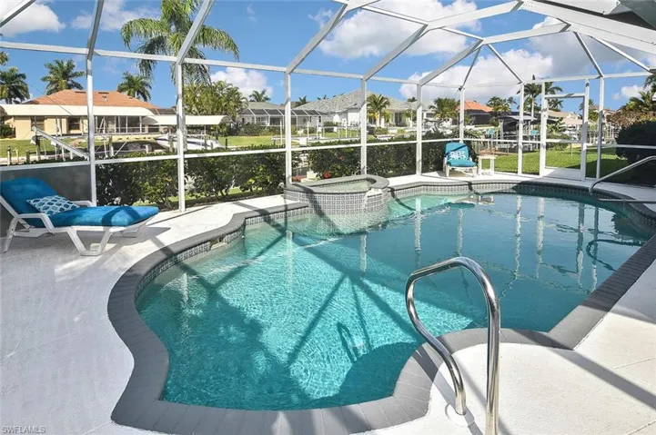 Relax by your heated pool