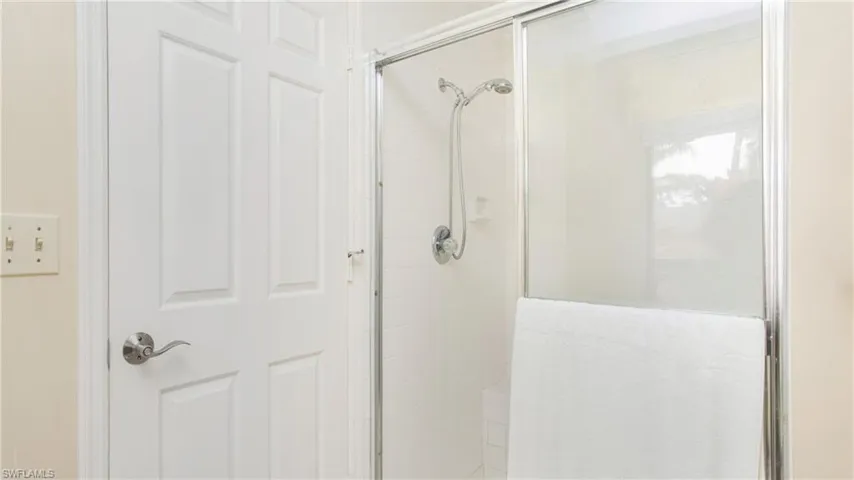 Bathroom with walk in shower