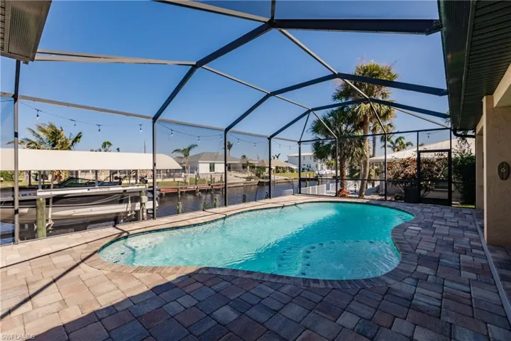 Enjoy a dip in your private pool and enjoy watching the boats sail by