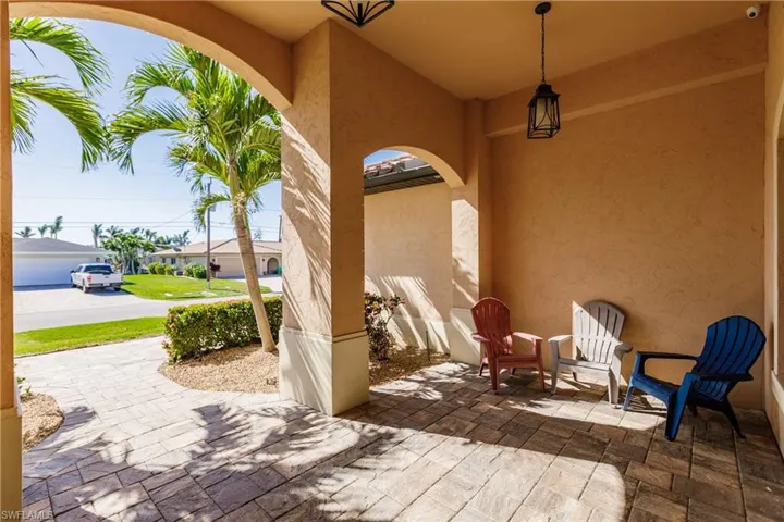 View of front patio