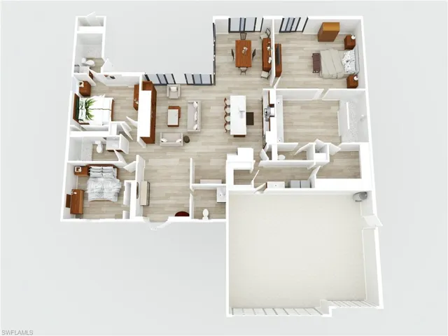 3D floor plan