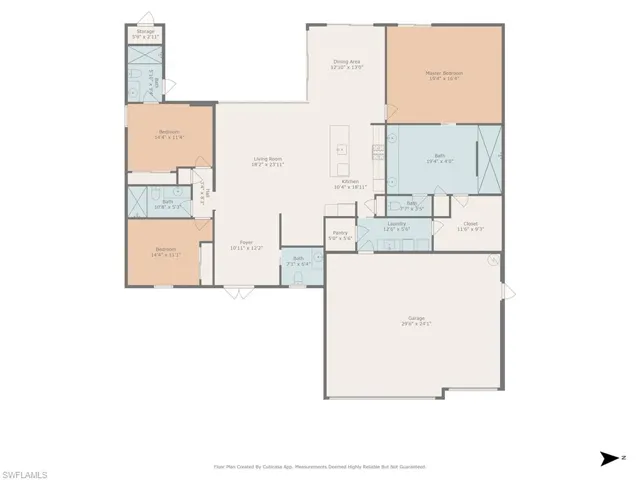 2D floor plan
