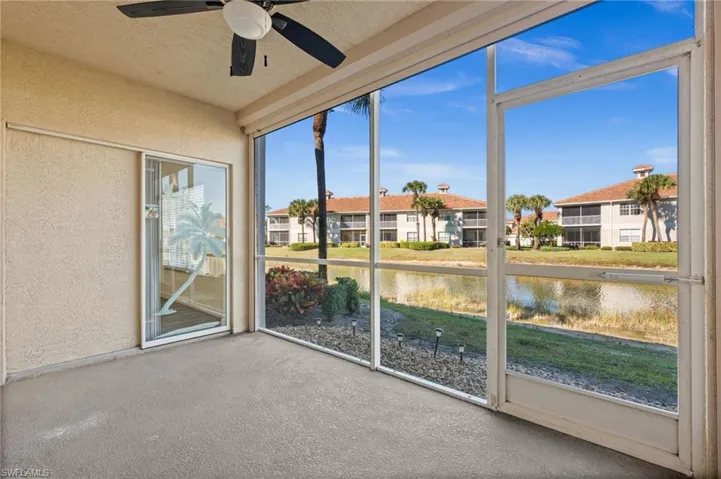 Screened lanai