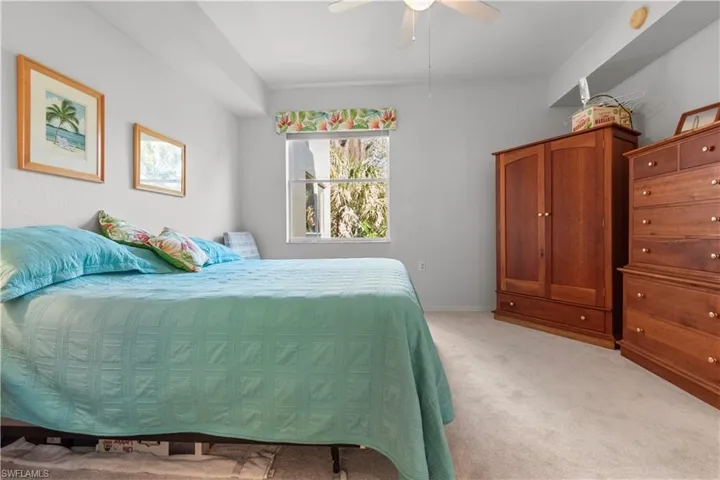 Primary bedroom featuring brand new carpet