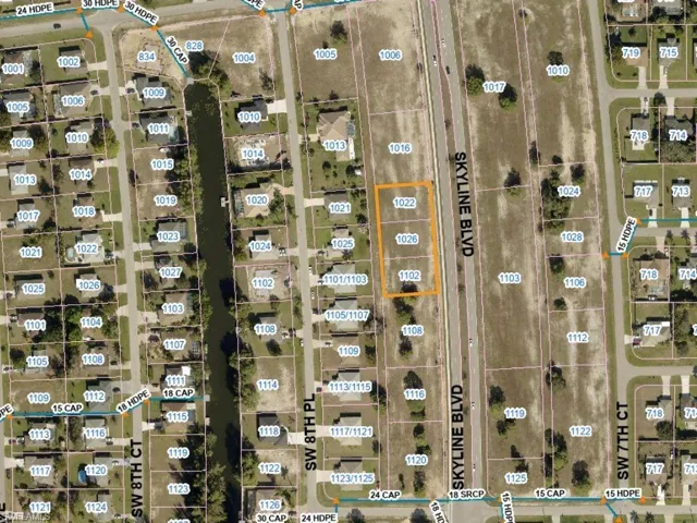 1102  Skyline  BLVD, Cape Coral, FL 33991