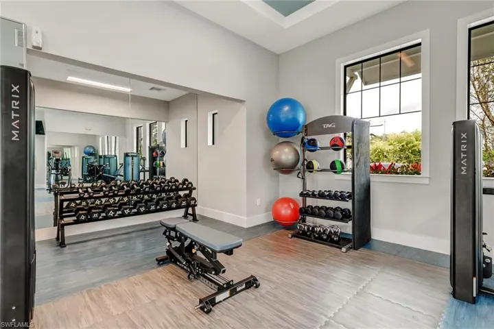 View of exercise room
