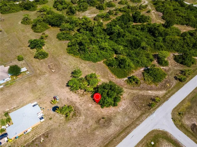 Aerial overview of property's location