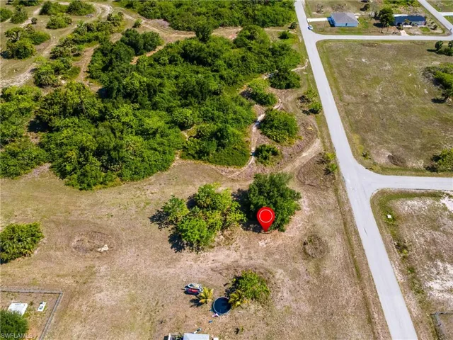 Aerial view of property and surrounding area