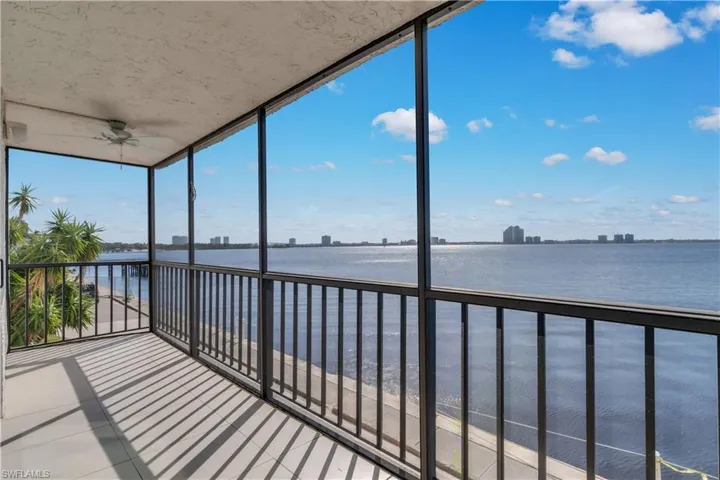 Stunning view from balcony!