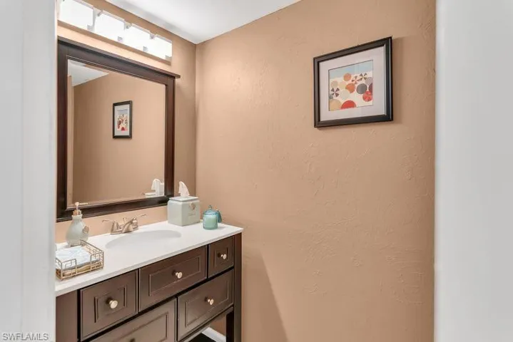 Guest half bath.