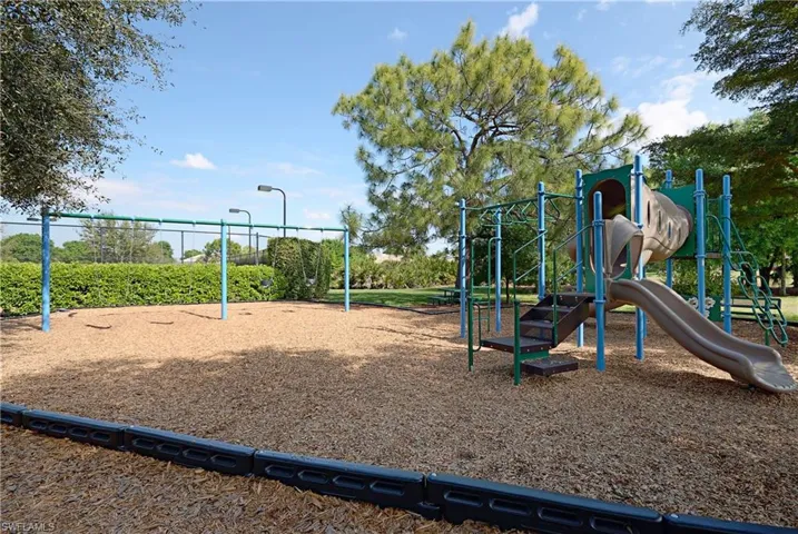 View of jungle gym