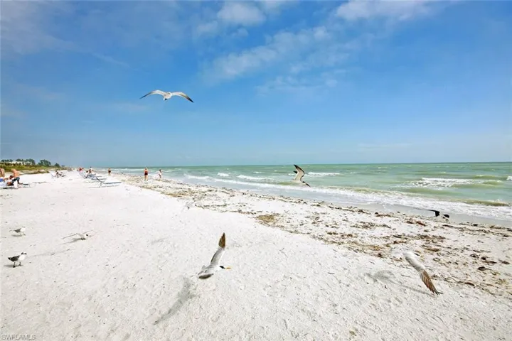 Property view of water featuring a view of the beach