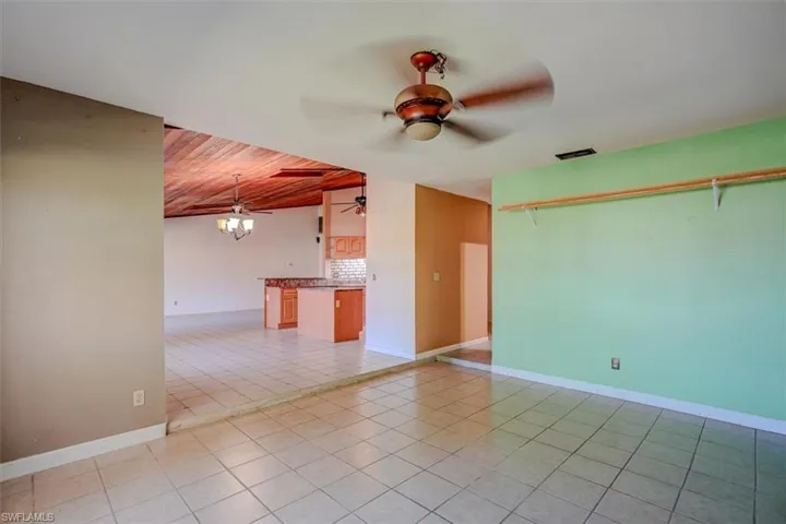 Open Den/Office area