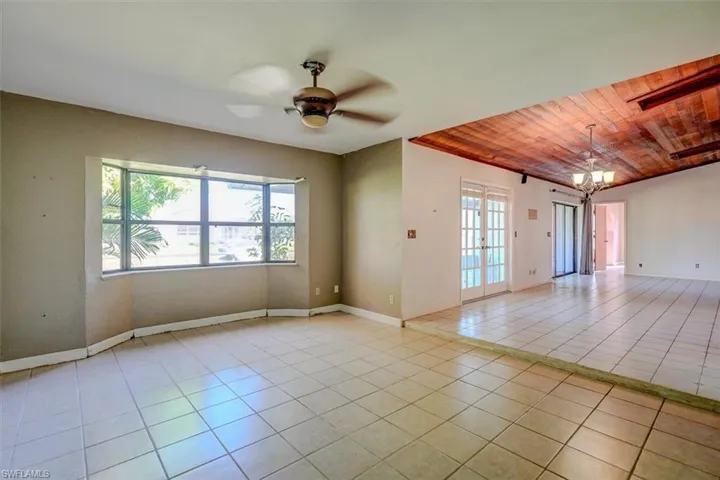 Open Den/Office area
