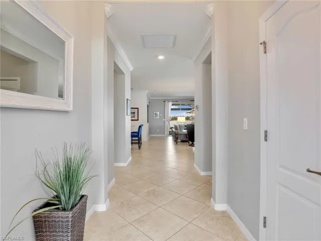 Bright foyer