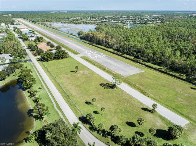 Drone / aerial view looking NORTH