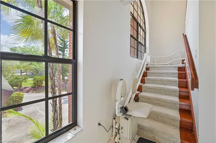 View of staircase