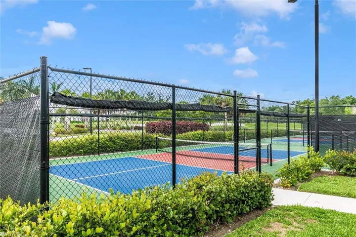 View of Pickle Ball