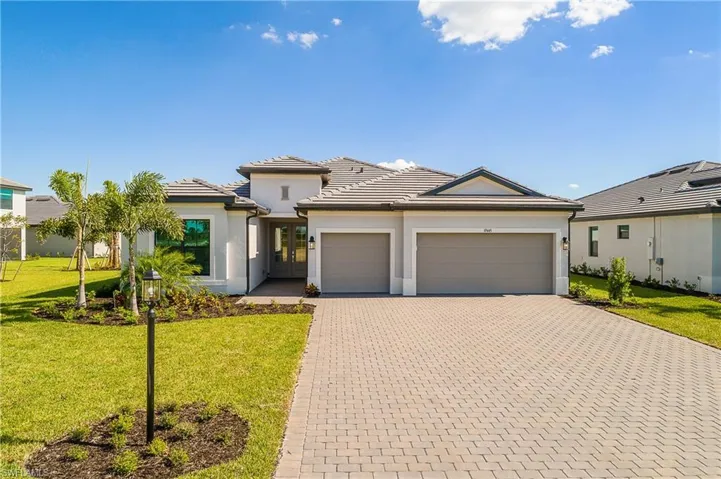 BRAND NEW construction - Move-in READY! Summerville Floor plan with Southern Exposure and gorgeous long lake view.