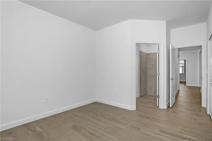 Guest bedroom with ensuite bath.
