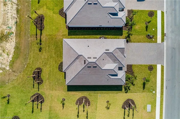 Southern facing lake view lot.