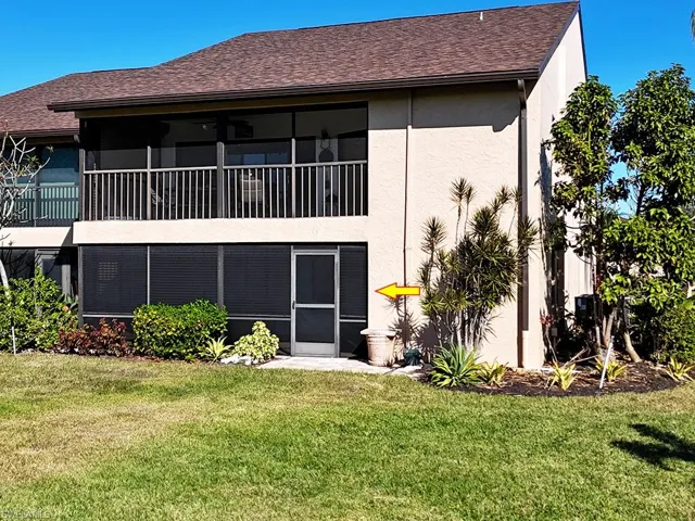 Rear view of Condo