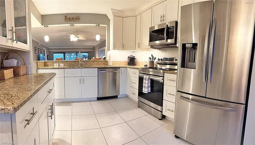 Kitchen and stainless steel appliances