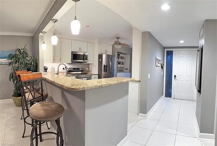 Kitchen and Front Entrance