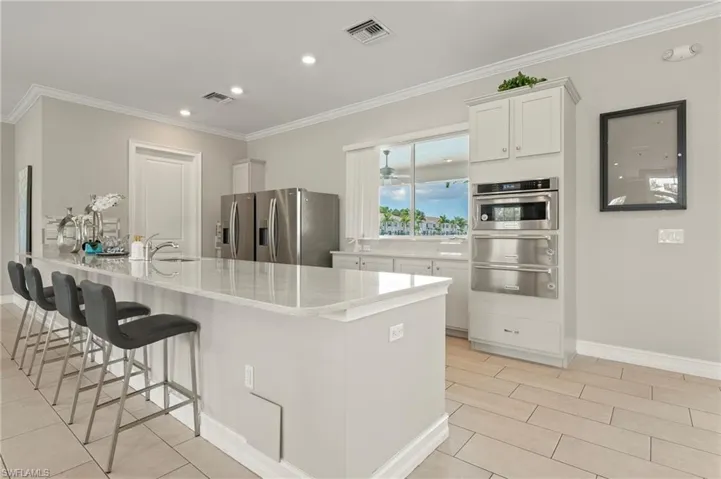 Clubhouse kitchen area