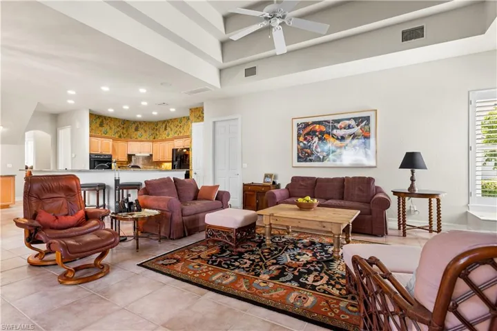 This is one of 2 living areas.