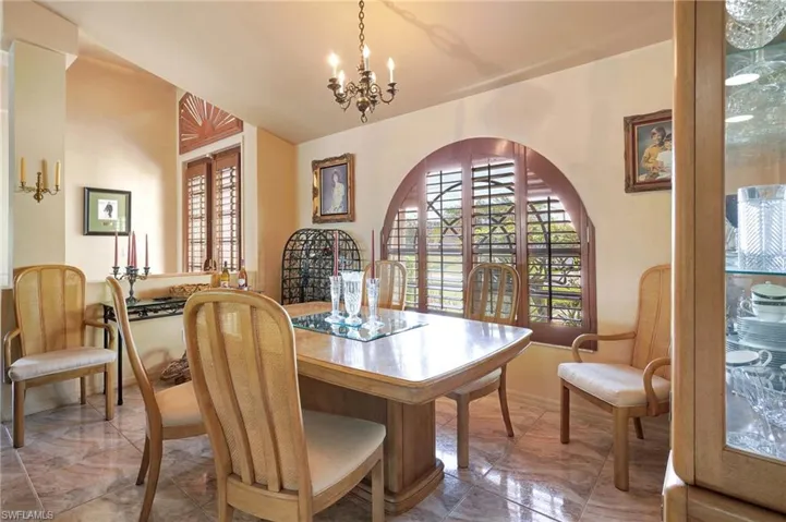 Dining space