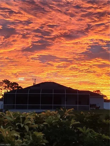 Sunset Skies from Dock