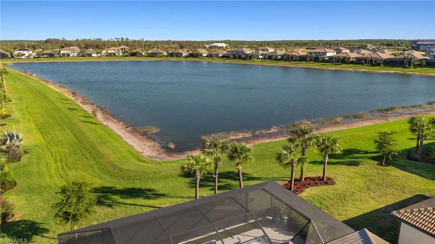 Aerial view of Lake