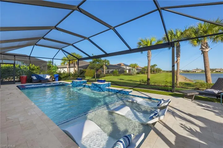 Swimming Pool and Sun shelf
