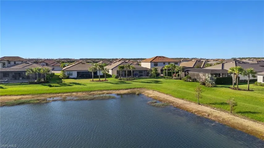 Aerial view of Lake