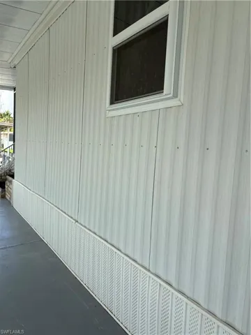 Side under Carport